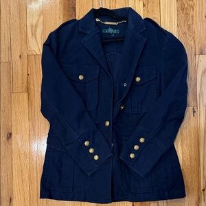 ralph lauren Navy Military Style Jacket